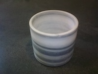 Handicraft-Striato Olimpico Marble Vase-Berlin